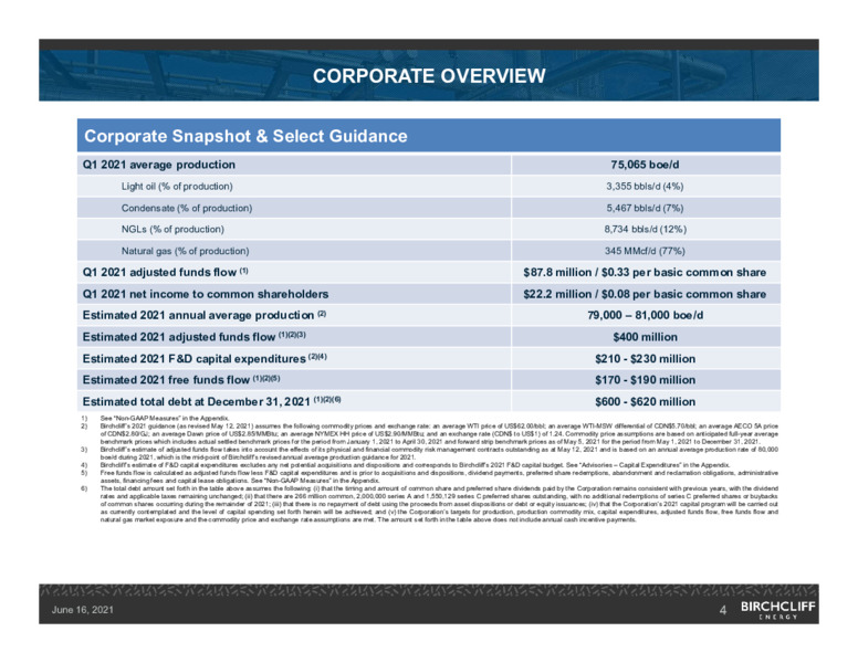 June 2021 Corporate Presentation – Birchcliff Energy Ltd. – slide 3
