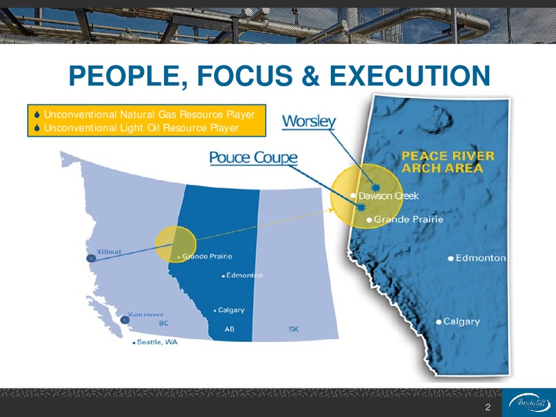 July 2015 Investor Presentation – Birchcliff Energy Ltd. – slide 2