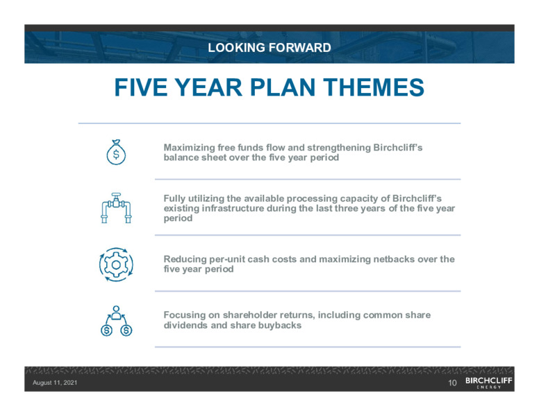 August 2021 CORPORATE PRESENTATION – Birchcliff Energy Ltd. – slide 9