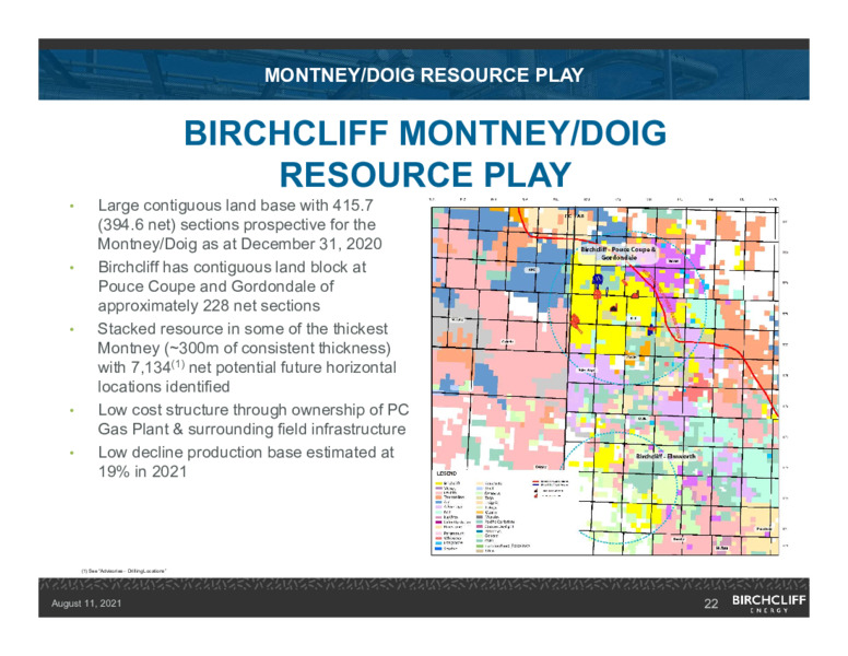August 2021 CORPORATE PRESENTATION – Birchcliff Energy Ltd. – slide 21