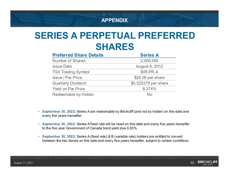 August 2021 CORPORATE PRESENTATION – Birchcliff Energy Ltd. – slide 48