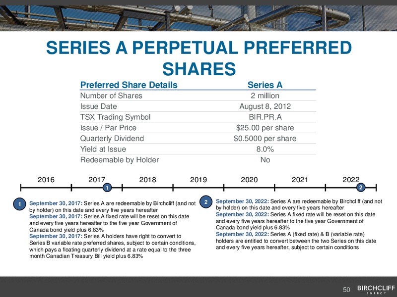 August 2017 Corporate Presentation – Birchcliff Energy Ltd. – slide 49