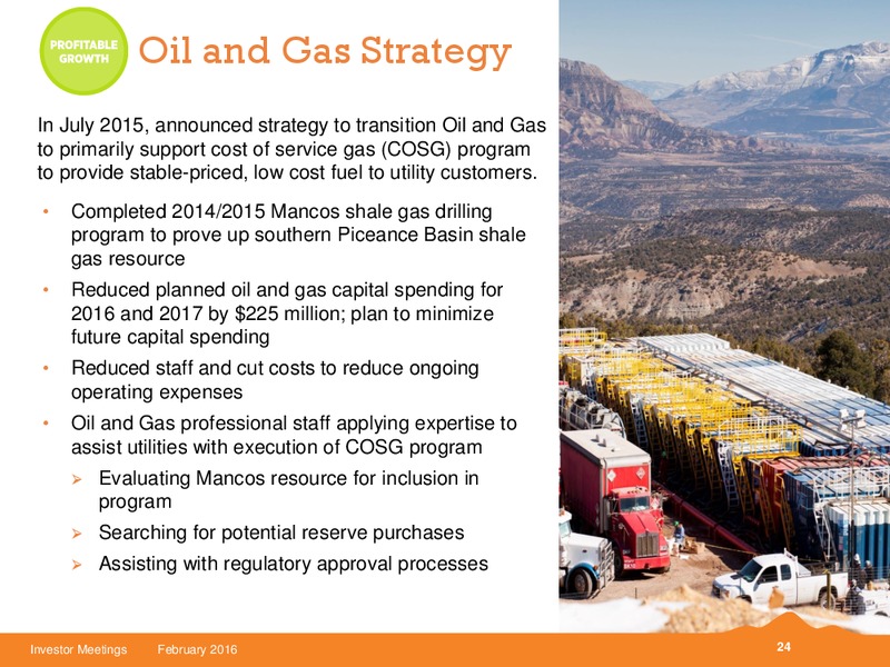 February 2016 Investor Meetings – Black Hills Corporation – slide 17
