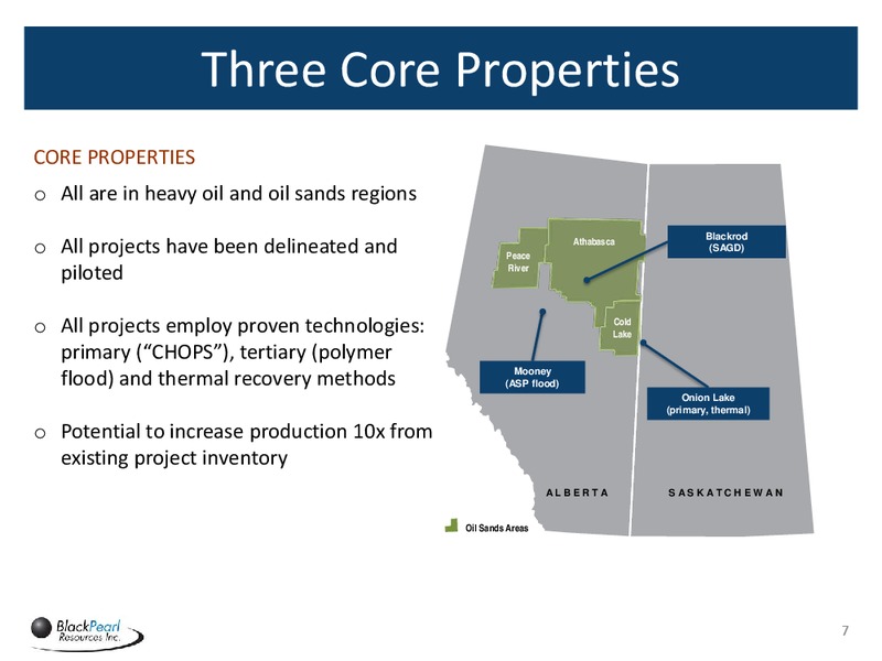 December 2016 Corporate Presentation – Blackpearl Resources, Inc. – slide 6