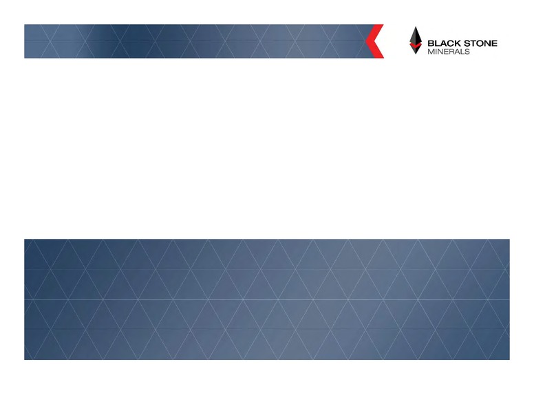TD Securities Calgary Conference Presentation – Black Stone Minerals, L.P. – slide 3