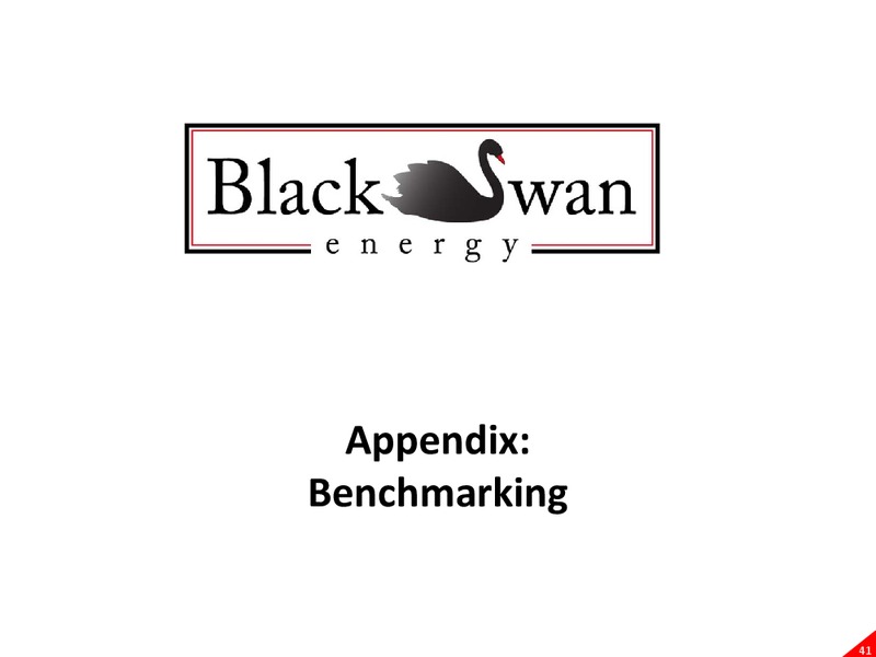 May 2017 Corporate Presentation – Black Swan Energy Ltd. – slide 41