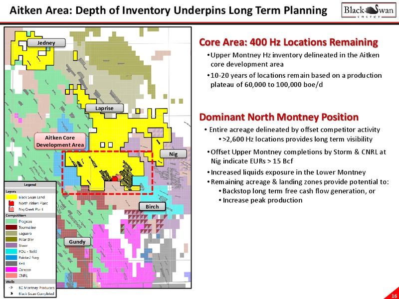 Liquids Rich Montney Presentation – Black Swan Energy Ltd. – slide 16
