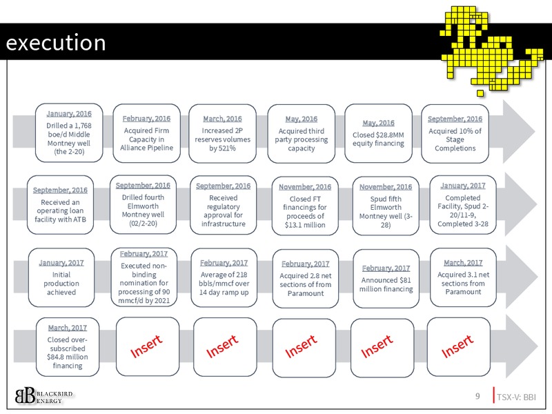March 2017 Investor Presentation – Blackbird Energy Inc. – slide 8