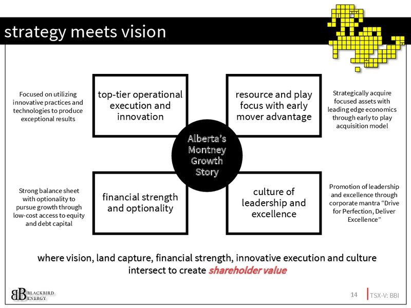 March 2017 Investor Presentation – Blackbird Energy Inc. – slide 14