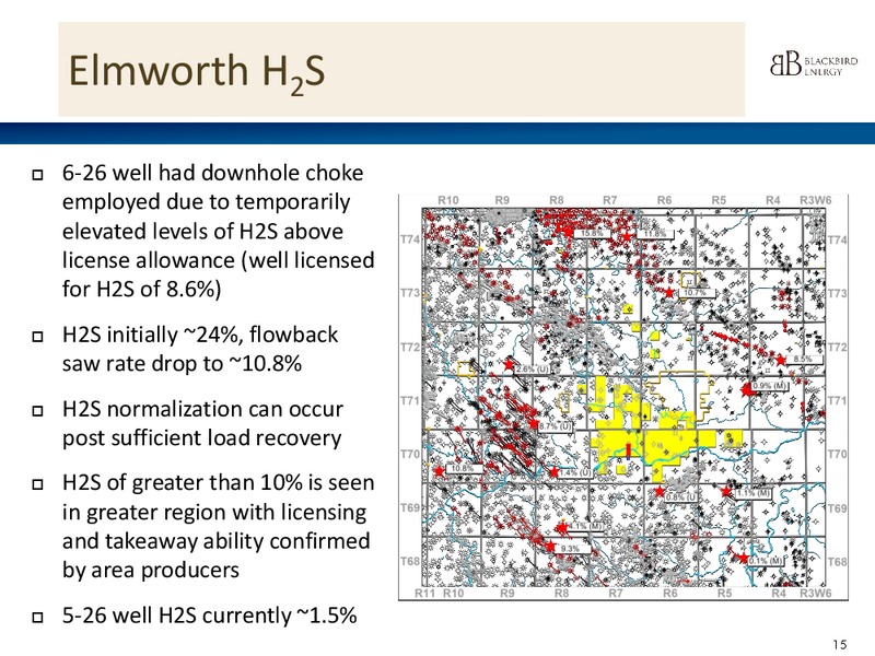 2015 BLACKBIRD ENERGY CORPORATE PRESENTATION – Blackbird Energy Inc. – slide 15