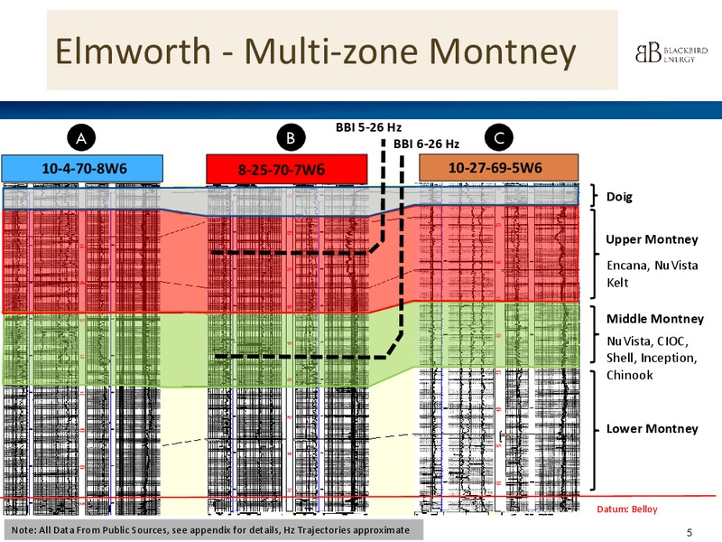 JUNE 2015 CORPORATE PRESENTATION – Blackbird Energy Inc. – slide 5