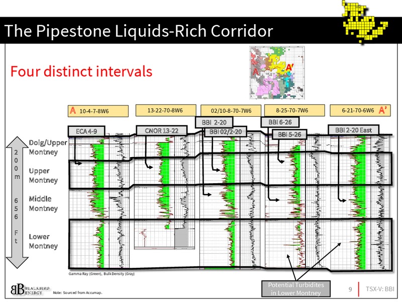 Enercom Oil and Gas Conference – Blackbird Energy Inc. – slide 9