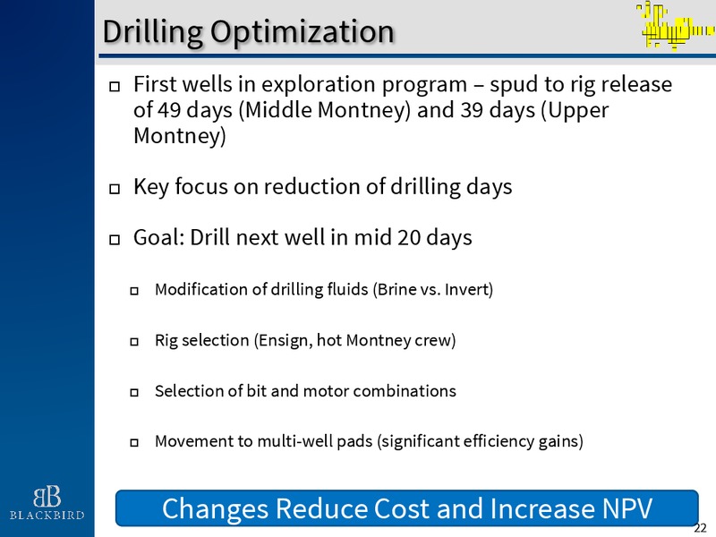 EnerCom The Oil and Gas Conference 2015 – Blackbird Energy Inc. – slide 21