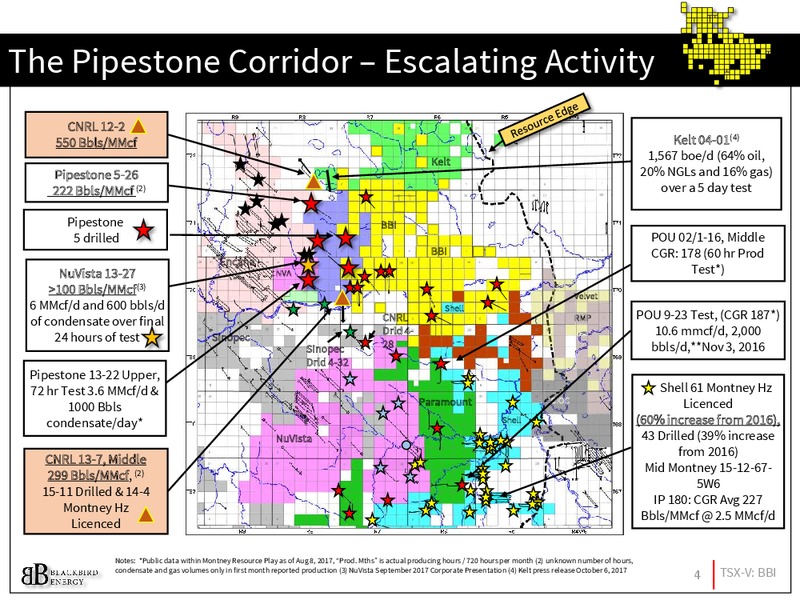 November 2017 Investor Presentation – Blackbird Energy Inc. – slide 4