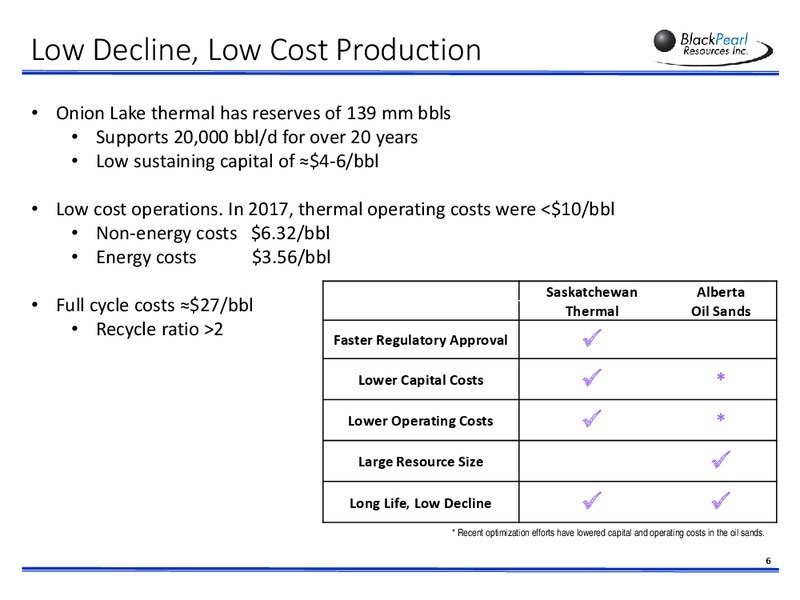 April 2018 Corporate Presentation – Blackpearl Resources, Inc. – slide 5