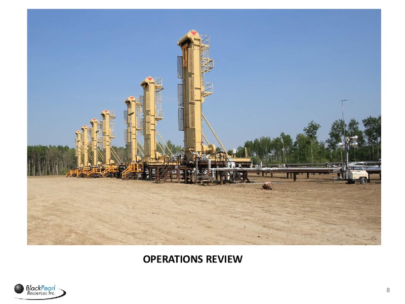 September 2016 Corporate Presentation – Blackpearl Resources, Inc. – slide 7