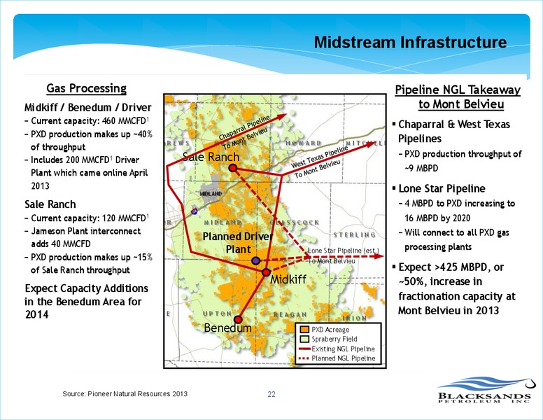 OCTOBER 2013 INVESTOR PRESENTATION – Blacksands Petroleum – slide 23