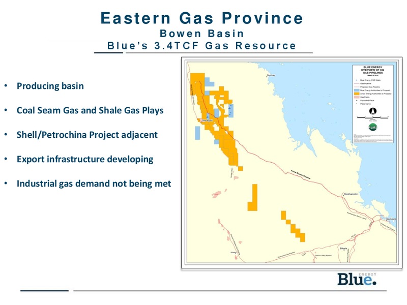 Good Oil Conference – Blue Energy Ltd. – slide 13