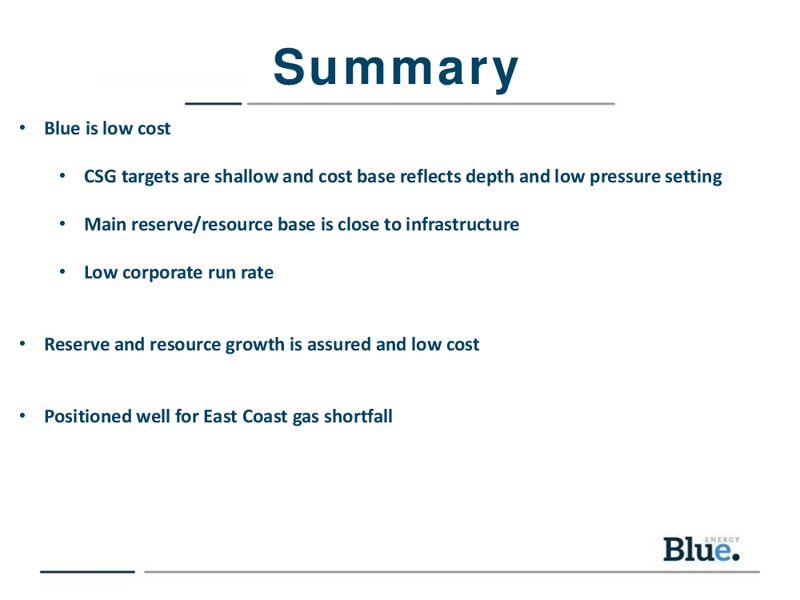 Good Oil Conference – Blue Energy Ltd. – slide 19