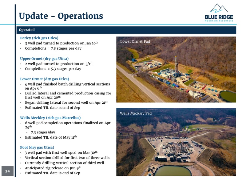 1Q 2018 Investor Presentation – Blue Ridge Mountain Resources Inc. – slide 24