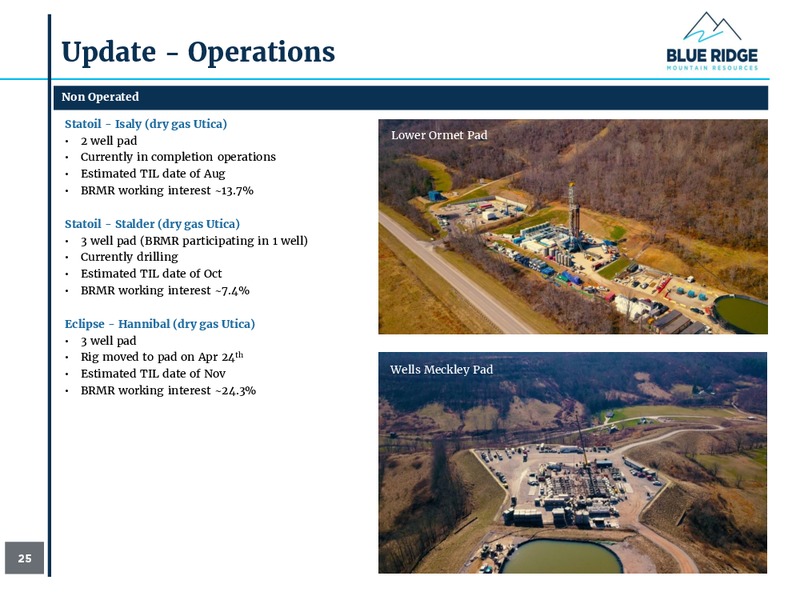 1Q 2018 Investor Presentation – Blue Ridge Mountain Resources Inc. – slide 25