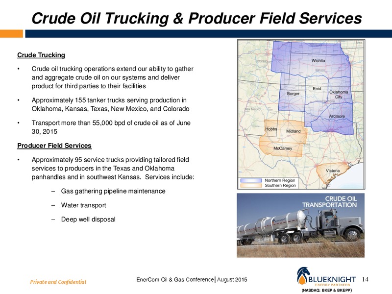 EnerCom The Oil and Gas Conference 2015 – Blueknight Energy Partners, L.P. – slide 13