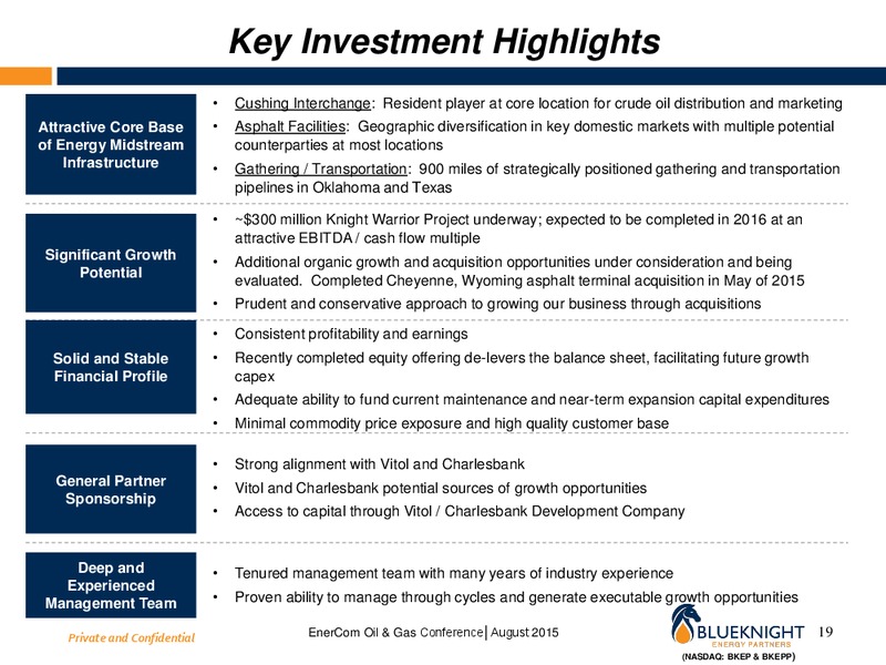 EnerCom The Oil and Gas Conference 2015 – Blueknight Energy Partners, L.P. – slide 18