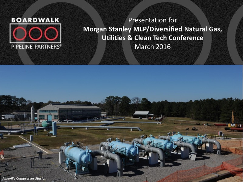 Morgan Stanley MLP Conference – Boardwalk Pipeline Partners, Lp – slide 32
