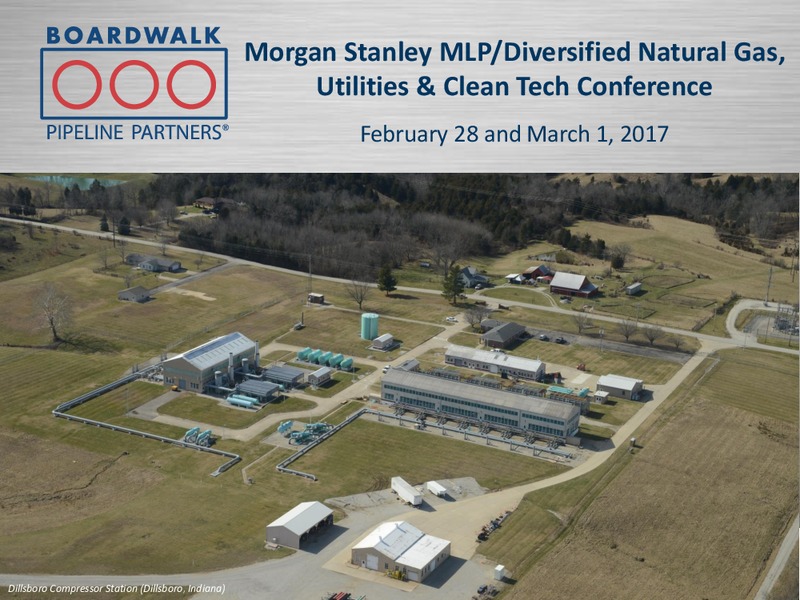 Morgan Stanley MLP Diversified Natural Gas Conference 2017 – Boardwalk Pipeline Partners, Lp – slide 28