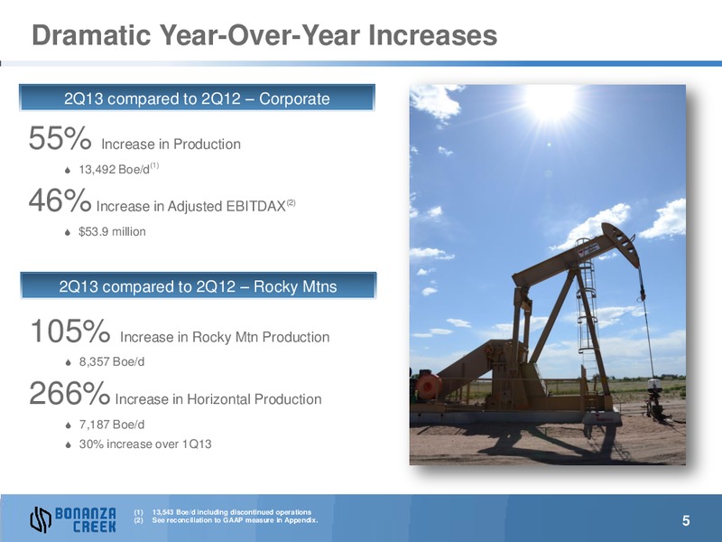 Investor Presentation – Bonanza Creek Energy, Inc. – slide 4