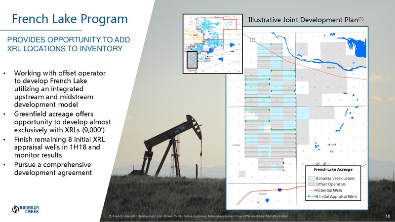 March 2018 Investor Presentation – Bonanza Creek Energy, Inc. – slide 17