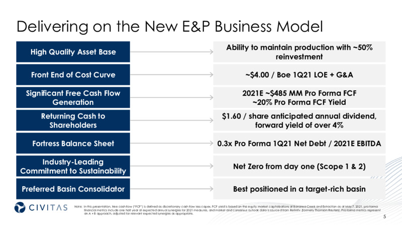 Acquisition of Extraction – Bonanza Creek Energy, Inc. – slide 3