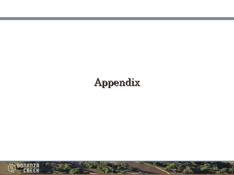 June 2012 Investor Presentation – Bonanza Creek Energy, Inc. – slide 24
