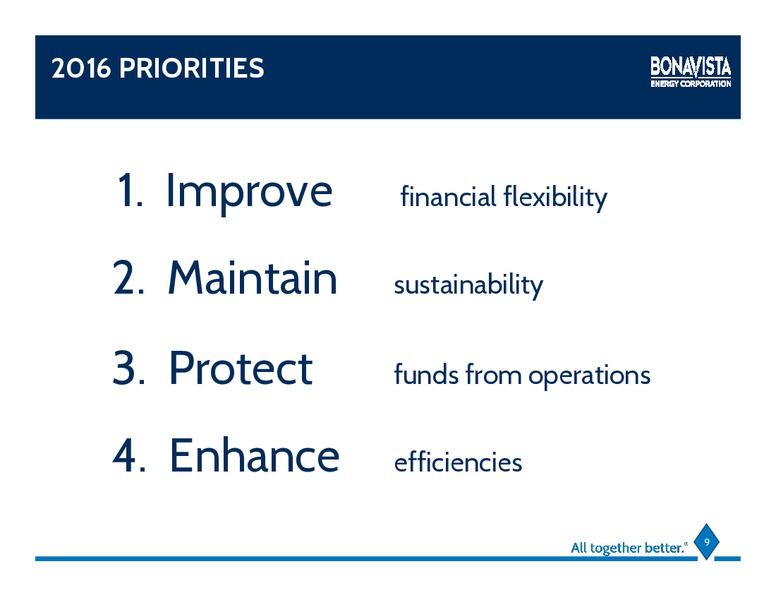 June 2016 Investor Presentation – Bonavista Energy Corp – slide 5