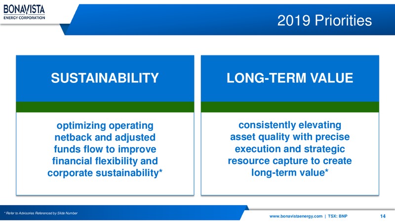 2Q 2019 Earnings Presentation – Bonavista Energy Corp – slide 14