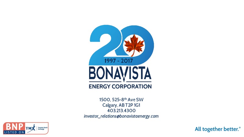 Analyst Day 2017 – Bonavista Energy Corp – slide 85