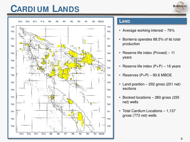 March 2016 Investor Update – Bonterra Energy Corp – slide 9
