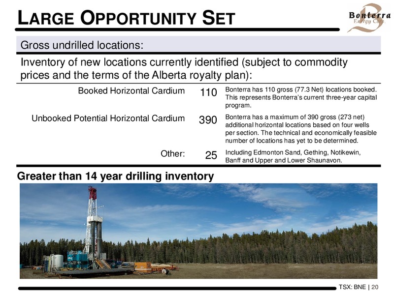 ENERCOMS THE OIL & GAS CONFERENCE – Bonterra Energy Corp – slide 19