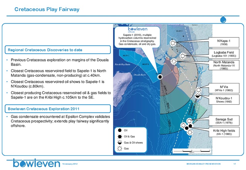 MORGAN STANLEY E&P CONFERENCE – Bowleven Plc – slide 16
