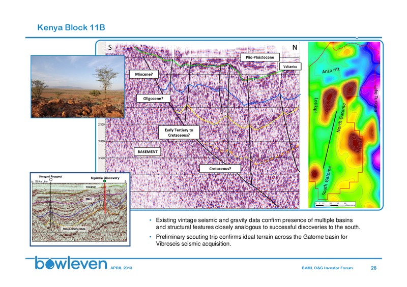 BANK OF AMERICA MERRILL LYNCH OIL & GAS INVESTOR FORUM – Bowleven Plc – slide 27