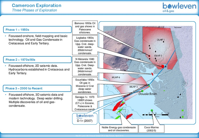 MERRILL LYNCH 9TH ANNUAL OIL & GAS INVESTOR FORUM – Bowleven Plc – slide 13