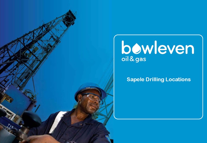APRIL 2011 CORPORATE PRESENTATION – Bowleven Plc – slide 1