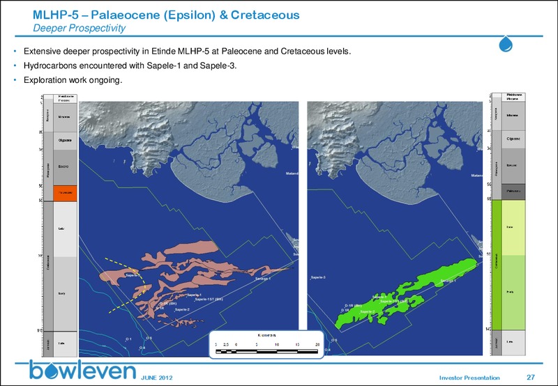 JUNE 2012 INVESTOR PRESENTATION – Bowleven Plc – slide 26