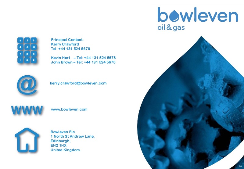 CREDIT SUISSE   PAN EUROPEAN SMALL & MID CAP CONFERENCE – Bowleven Plc – slide 26