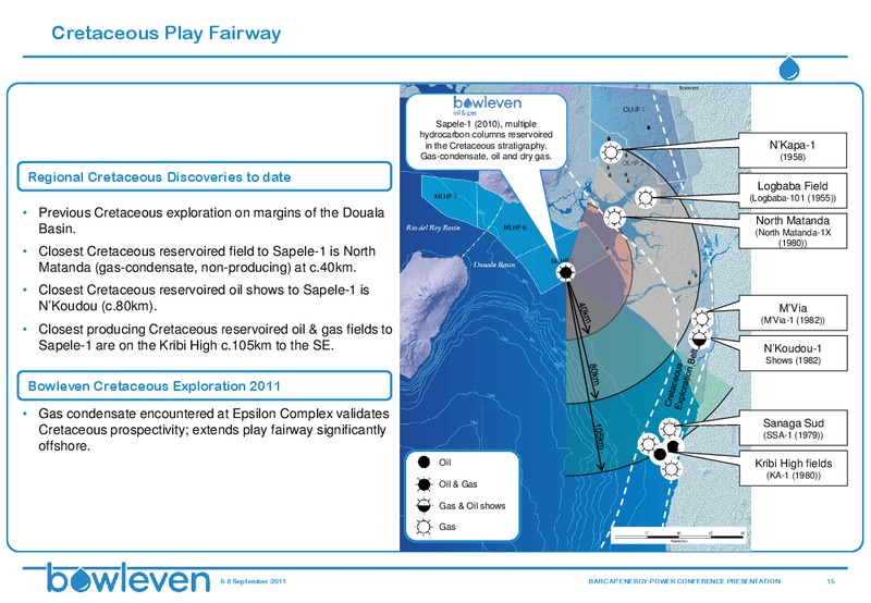 BARCAP ENERGY POWER CONFERENCE – Bowleven Plc – slide 14
