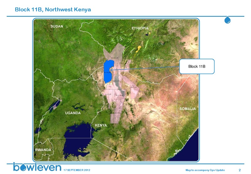 SEPTEMBER 2012 CORPORATE PRESENTATION – Bowleven Plc – slide 2