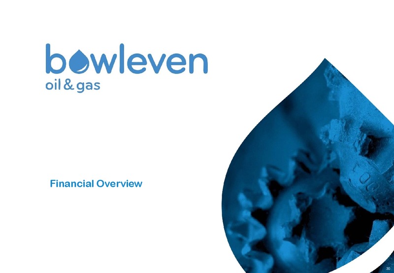 PRELIMINARY 2009 RESULTS – Bowleven Plc – slide 35
