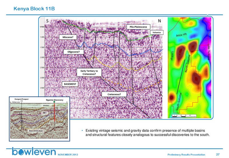 NOVEMBER 2012 INVESTOR PRESENTATION – Bowleven Plc – slide 26