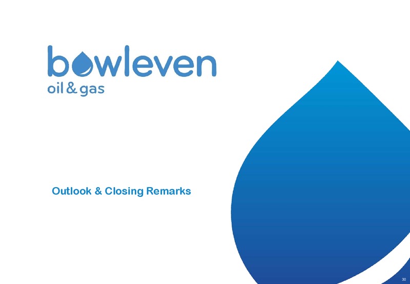 2010 PRELIMINARY RESULTS – Bowleven Plc – slide 30