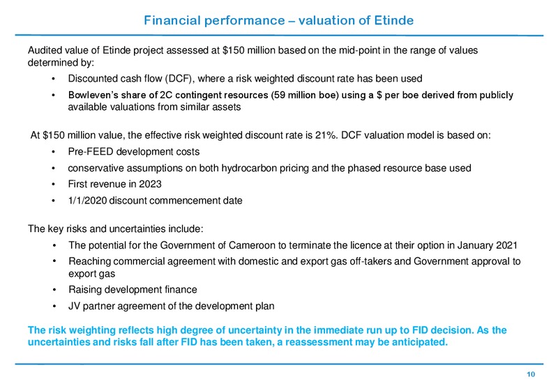 Annual General Meeting – Bowleven Plc – slide 9